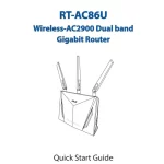 ASUS Wireless-AC2900 Dual band Gigabit Router manual Thumb
