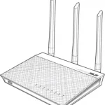 ASUS Wireless-AC1750 Dual Band Gigabit Router Manual Thumb