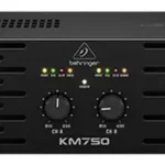 behringer Professional 750-Watt Stereo Power Amplifier KM750 Manual Thumb